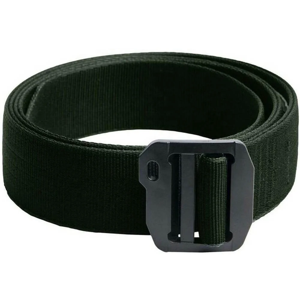 New Design Strap Tactical Rubber Elastic Pure Nylon Waist Magnet Buckle Belt Men Logo Style Outdoor USA