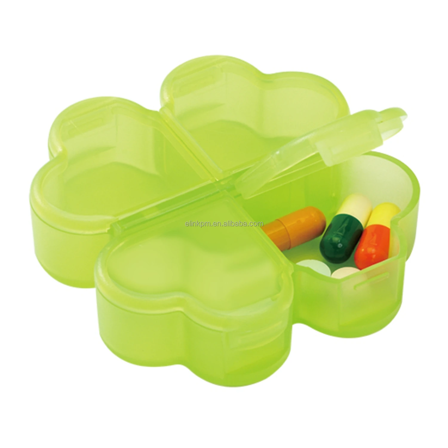 Пластиковая коробка для таблеток с логотипом на заказ