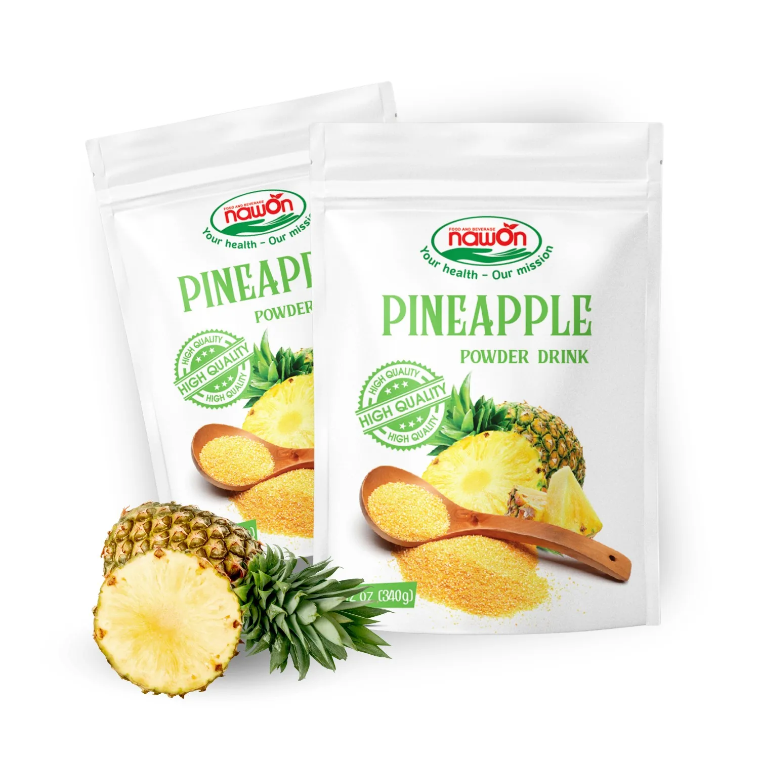 Fast Selling Pineapple Powder For Drink 12oz Wholesale Supplier Nawon Beverage Manufacturer from Vietnam Sweet instant Powder