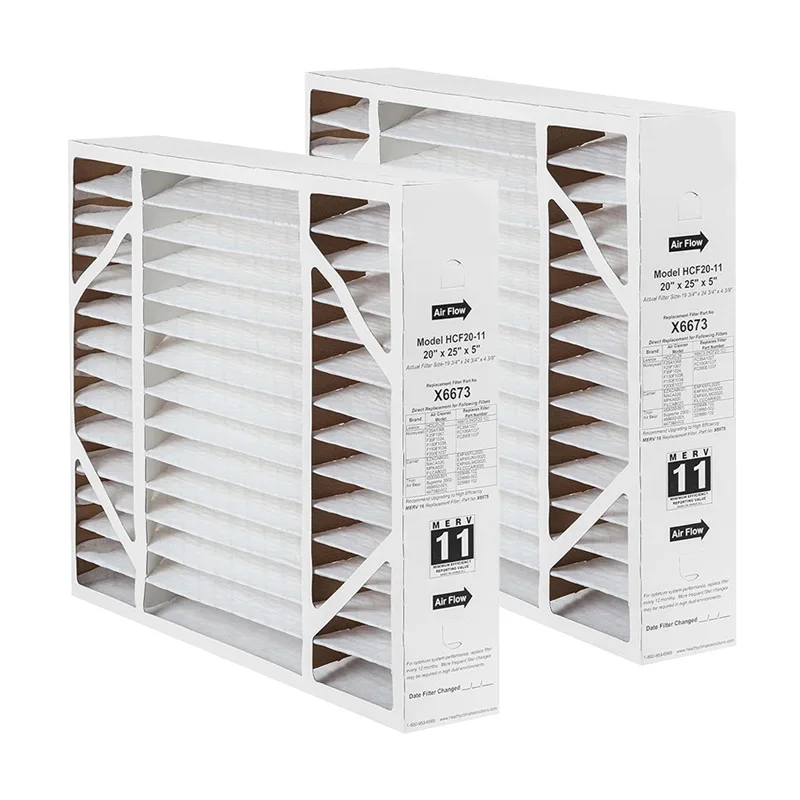 Air Filter Factory Customized Compatible With Lennox Healthy Climate x6673 MERV 11 Box Filter Manufacturer