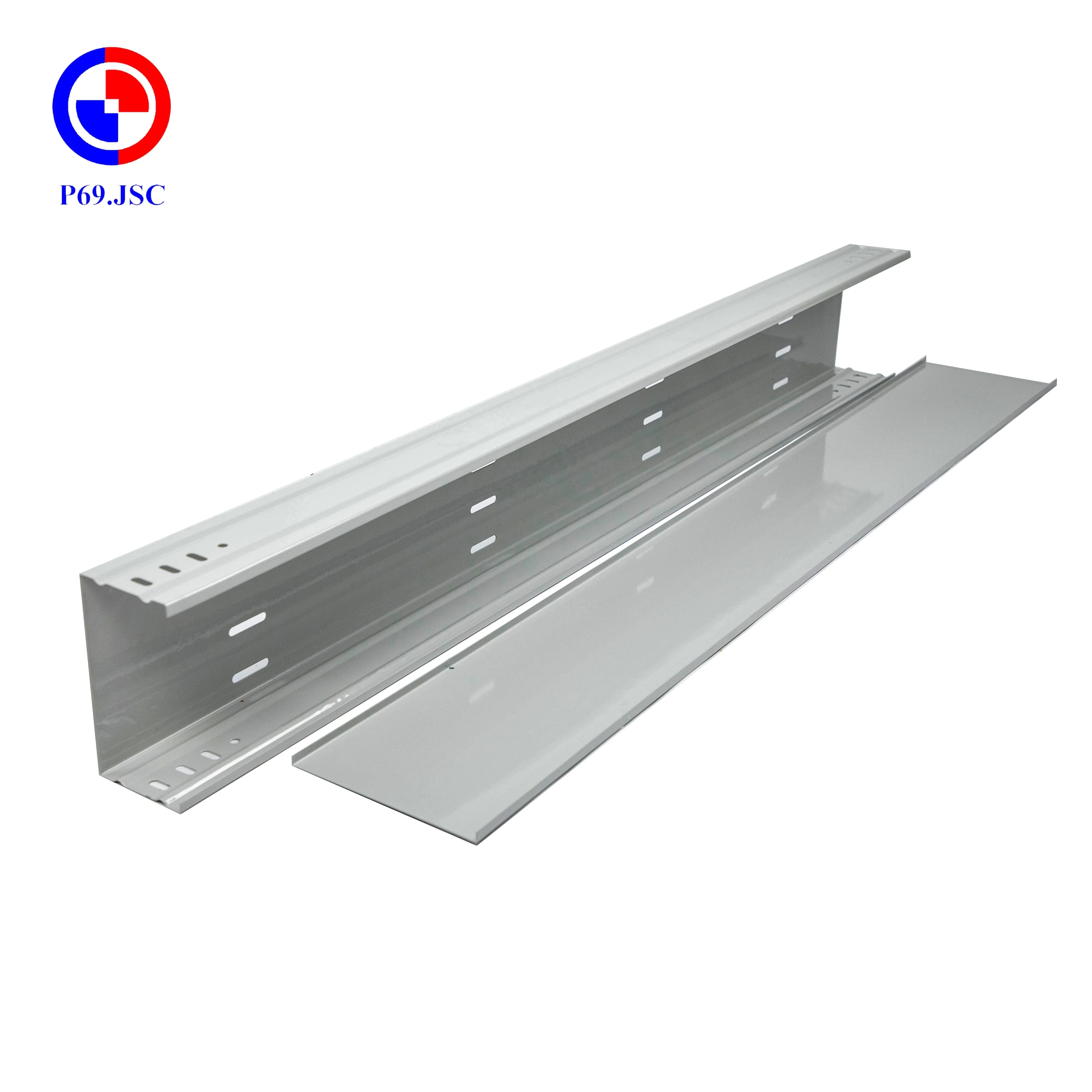 BEST PRICE Easy To Install Aging Resistant Protect Wires High Quality OEM Powder Coating Cable Tray P69 Galvanized Steel