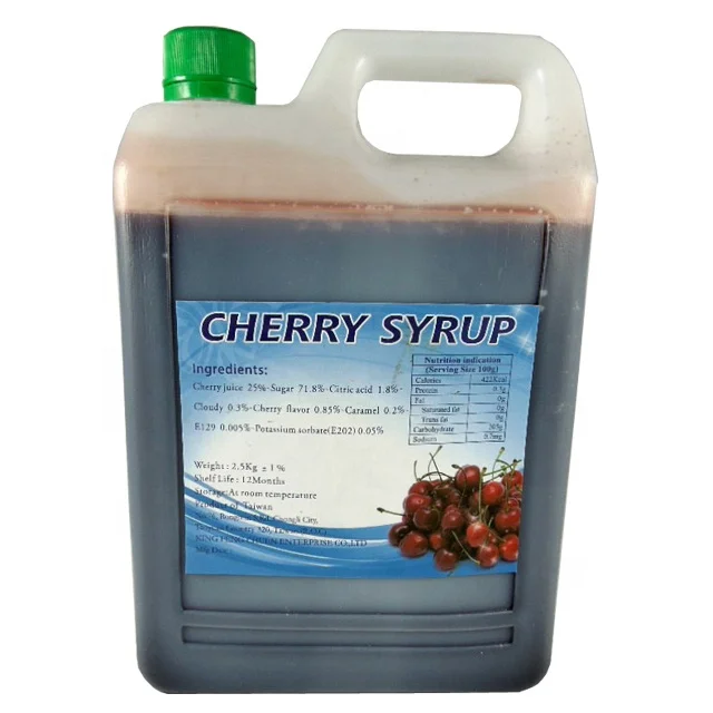 Hibiscus concentrated fruit juice syrup