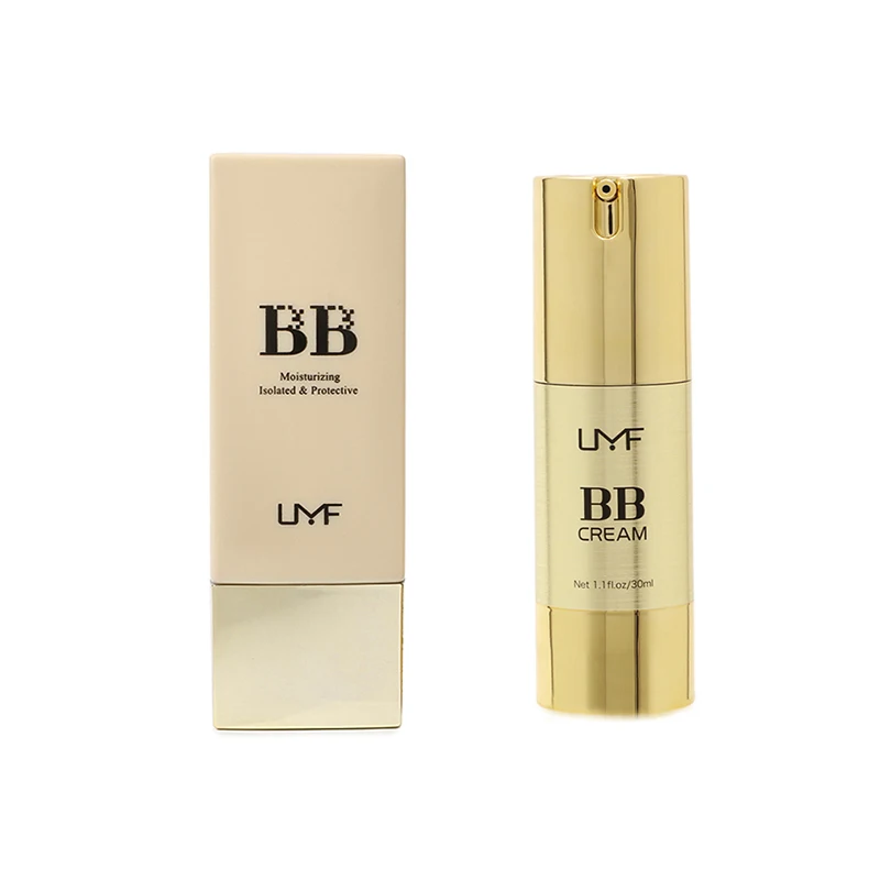 Private Label Makeup BB Cream Tinted Moisturizer Korean Skin OEM Custom Bottle BB Cream Instant Whitening