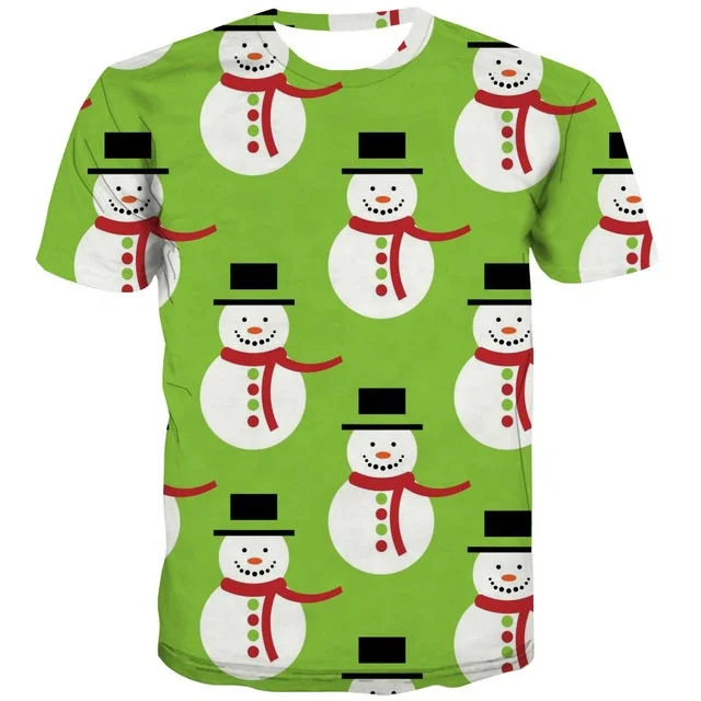 Breathable Oversize Tshirt T-Shirt Men Tree T-Shirts 3D Anime Clothes Christmas Gift Tshirts Casual Short Sleeve