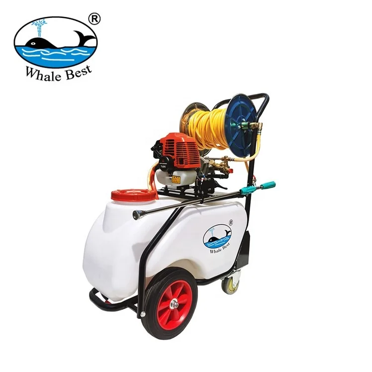 Wheelbarrow trolley power sprayer for agriculture