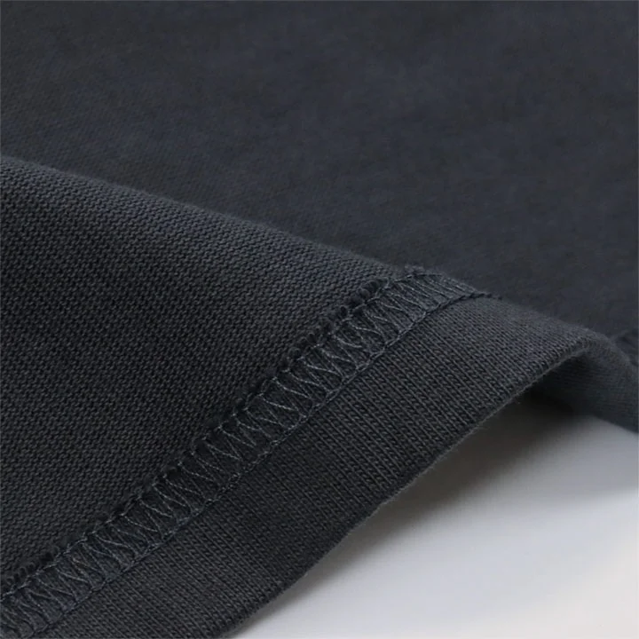 Custom Vintage Boxy Fit Men Drop Shoulder Cropped T Shirt Oversized Men Streetwear T Shirt No Seam 300 GSM Short Sleeve T Shirt