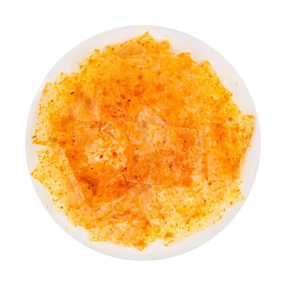 Mixed 40g Shrimp Flavor Baked Snacks No Preservatives OEM Semi-Soft Spicy Seafood Rice Paper Wholesale 12 months shelf life