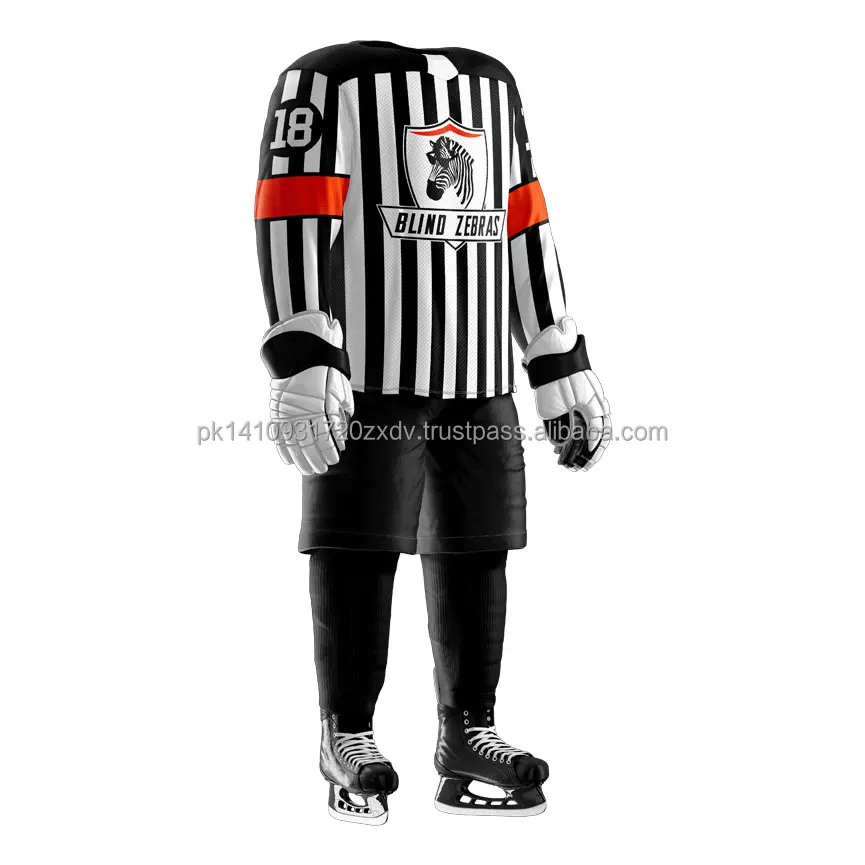 
2021 Custom Ice Hockey Jersey Dye Sublimation Jersey Hockey uniform Classic Ice hockey jersey Team Clubs League Embroidery 