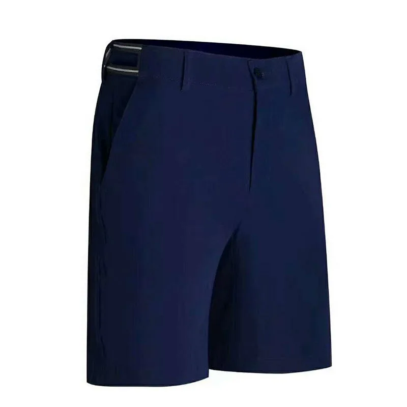 Custom Design Logo Casual Sportswear Quick Dry Outdoor Sports Short Solid Color Blank Golf Men Shorts