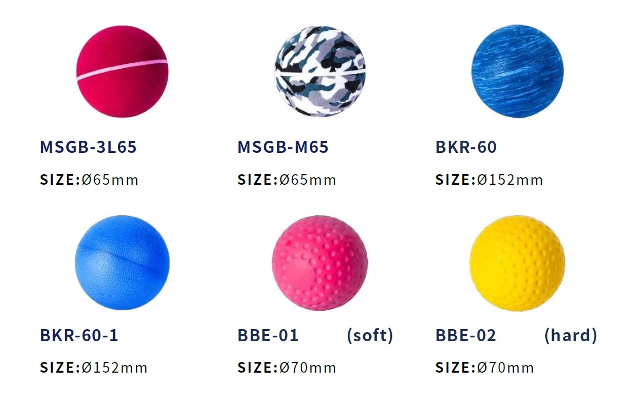 Eco EVA Massage Fascia Release Lacrosse Balls for Deep Tissue Massage