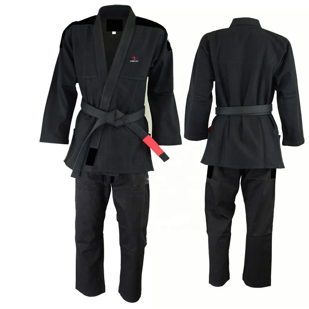 Изготовленная на заказ униформа из 100% хлопка для каратэ и джуджитсу кимоно Bjj Gi костюмы без минимума