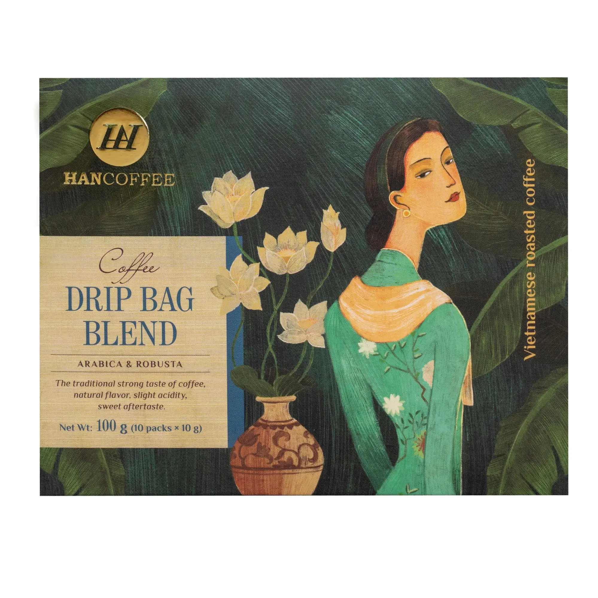 Cheap price from factory - HANCOFFEE Drip Bag Blend Robusta Arabica - Premium Quality - Label private provided