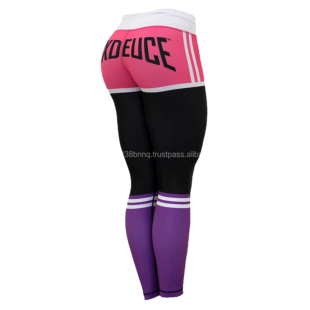 leggings for women women compression tights custom logo fitness 3/4 yoga pants workout leggings