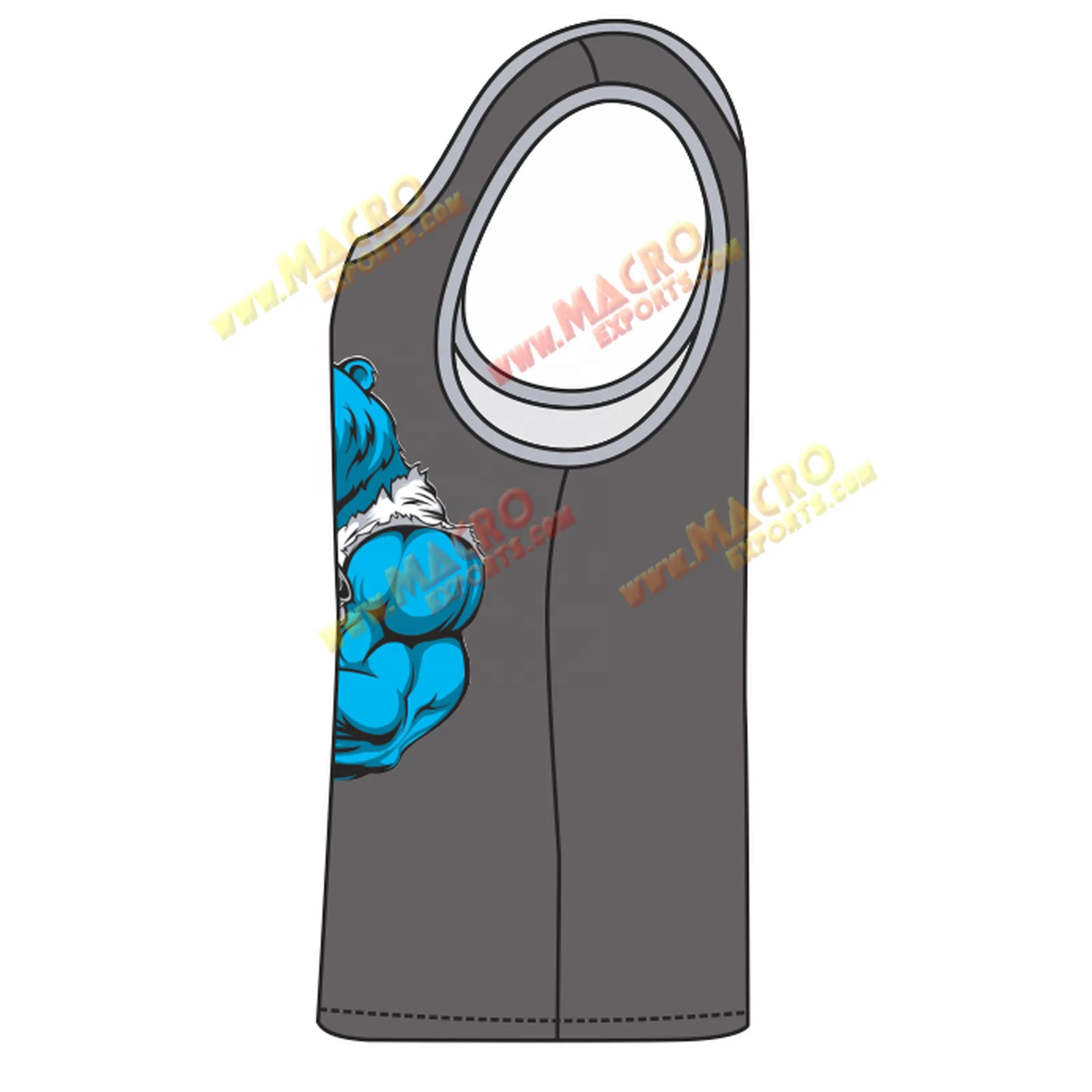 design your own stringer vest by adding text and designs custom gym wear you might want