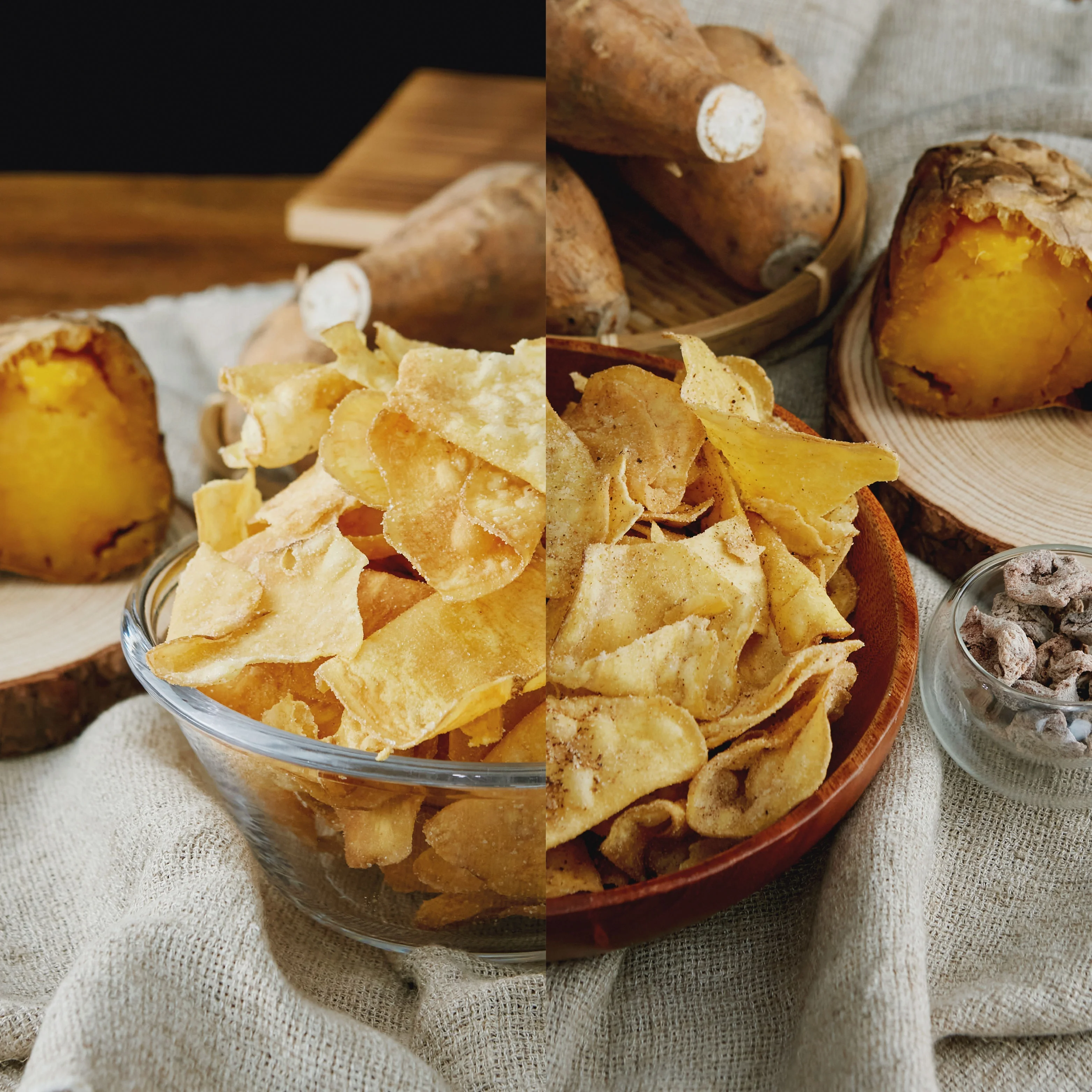 Free Sample Available Sweet Potato Chips Taiwan Snack