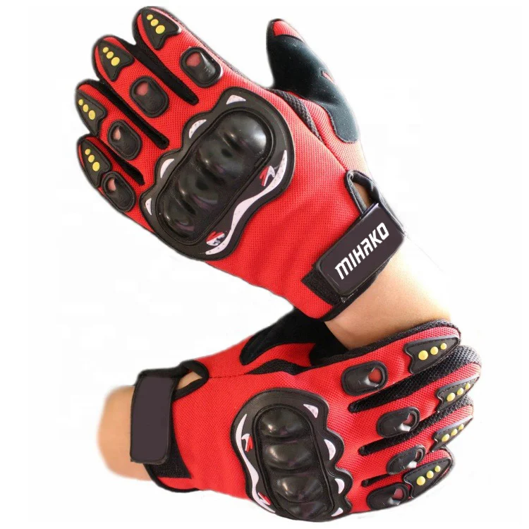High Quality Riding Gloves 100% Leather Motorcycle Racing Gloves