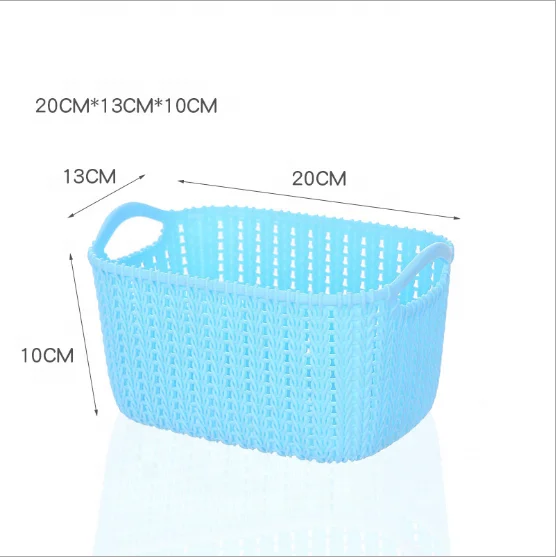 Fabulous Rattan Like Basket for Storing Book Toy Food Bread Clothes Cosmetics