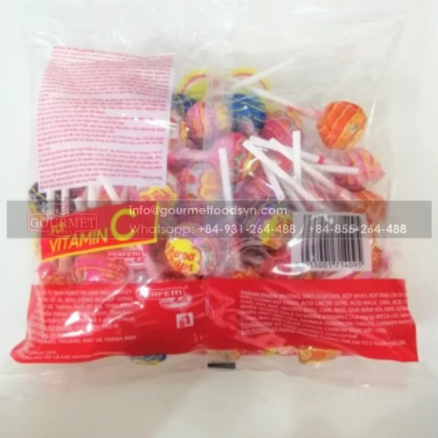 Chupa-Chups Lollipops Vitamin C 50 pcs 500g/chupa-chups giant lollipop/Chupa-Chups wholesale
