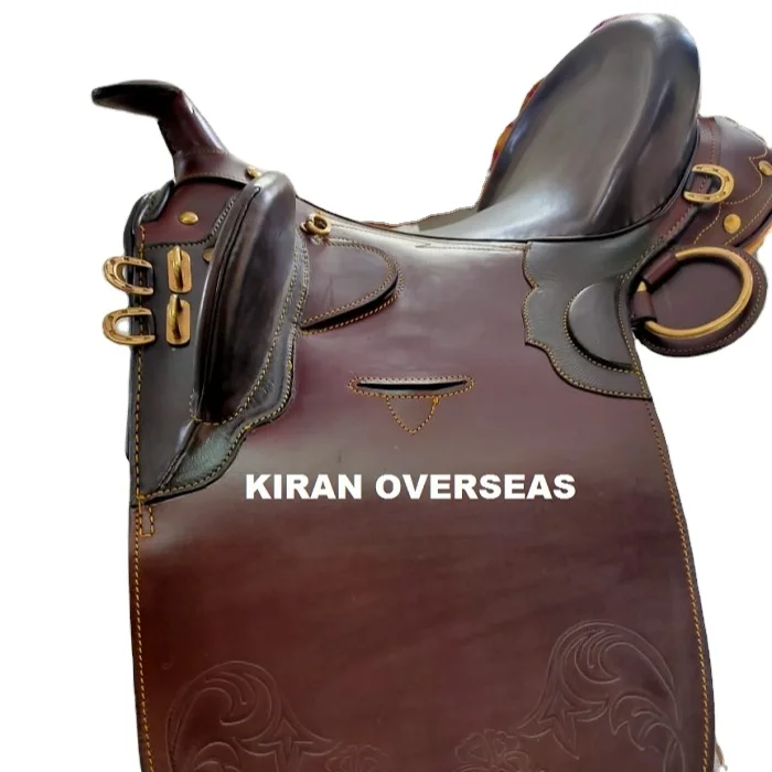 Leather saddle