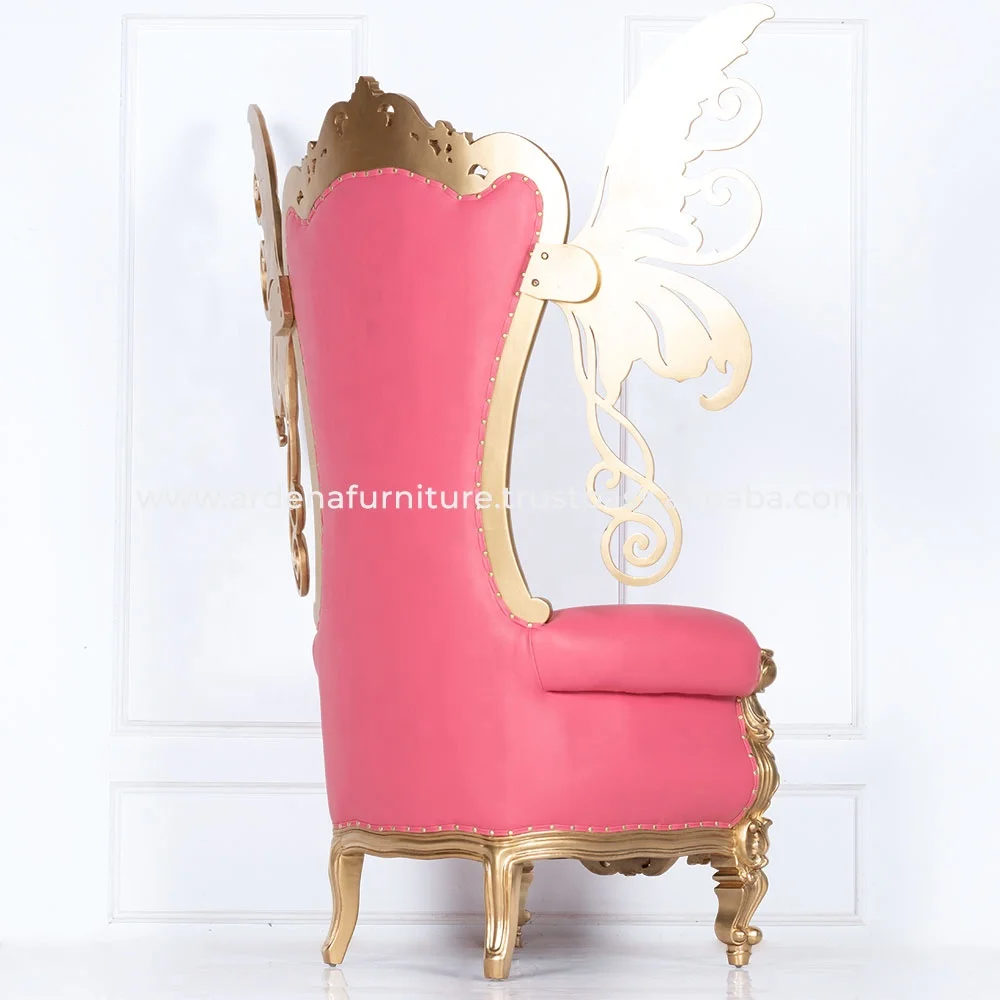 Best Selling Comfortable French Style Throne Chairs for Wedding Parties Banquets & Restaurants Hot Sale Upholstery Living Room