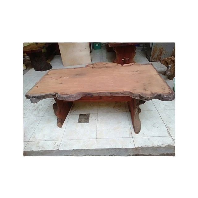 Elegant Design Durable Mahogany Wood Large Dining Table