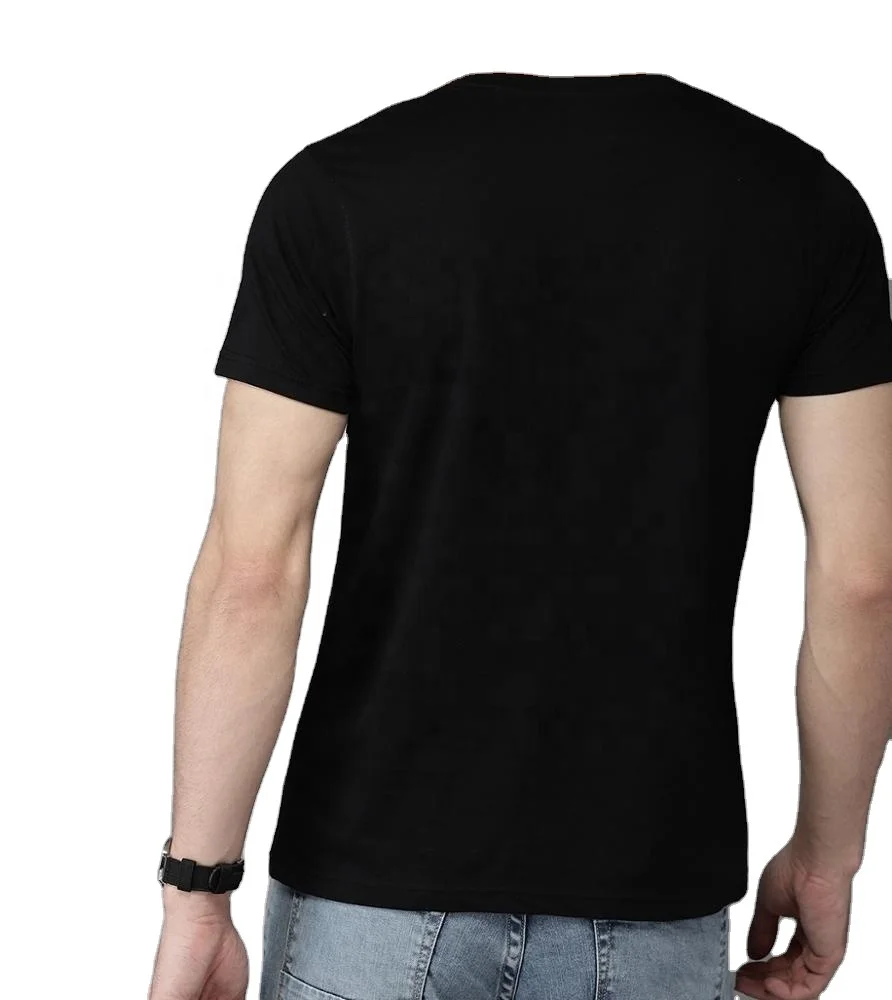 Top Quality Gym Fitness Wear Athleisure Cotton Spandex Slim Fit Shirts For Men Wholesale T Shirt