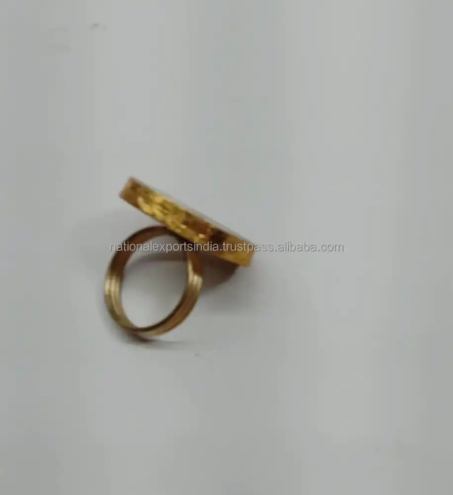  Кольцо для салфеток из натурального белого мрамора маленькое кольцо