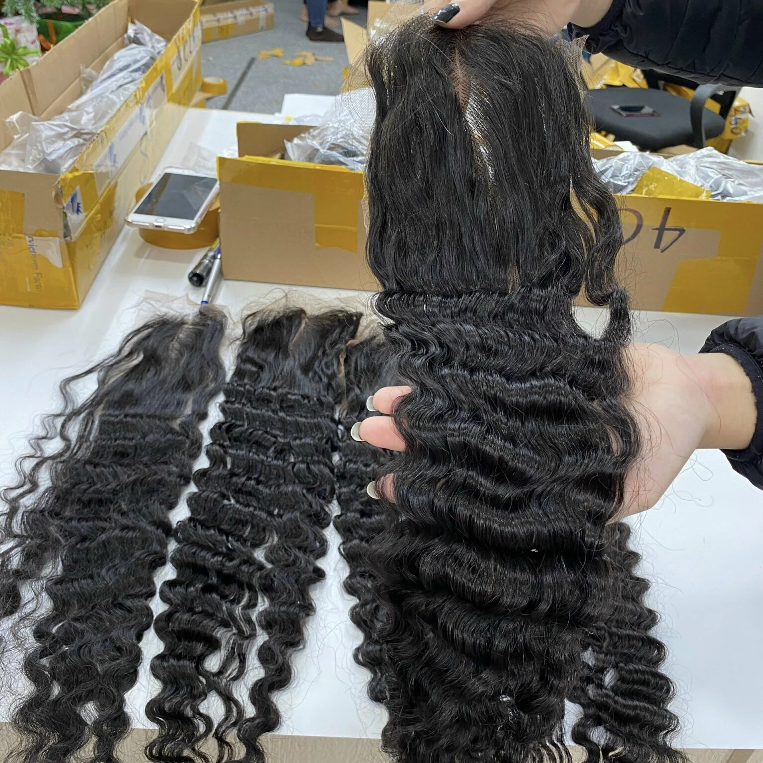 Natural weave hair  Vietnam manufacturer professional weave hair many texture OEM length hair high quality