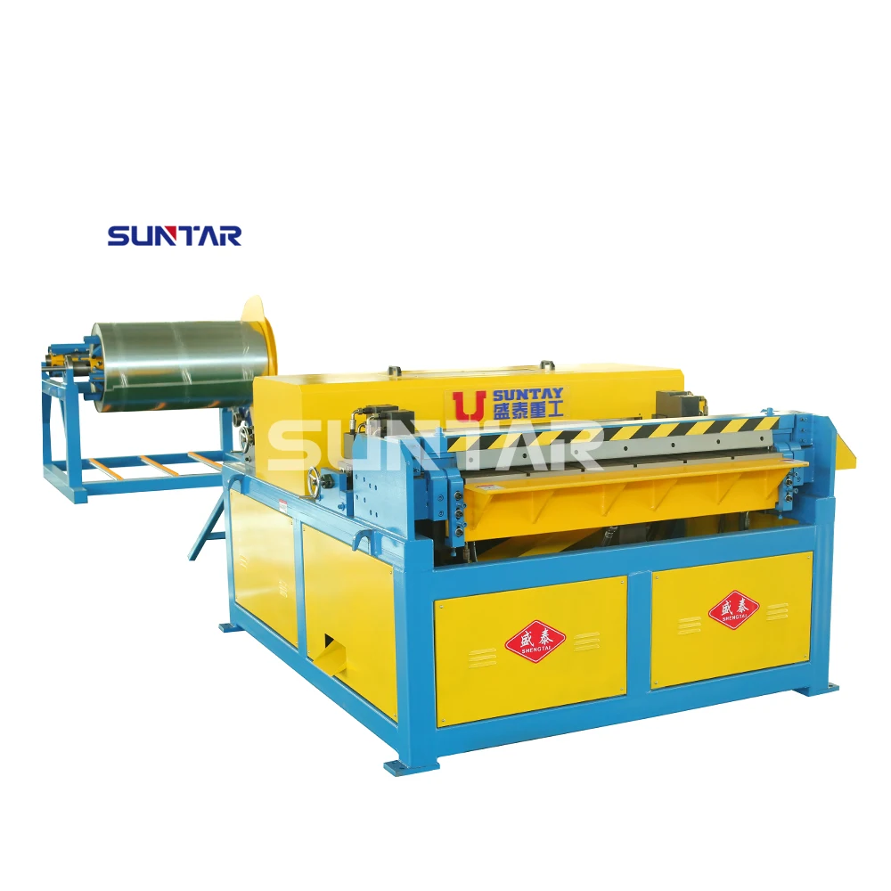 SUNTAY HVAC Auto line III Air duct production line ventilation auto duct metal sheet forming machine