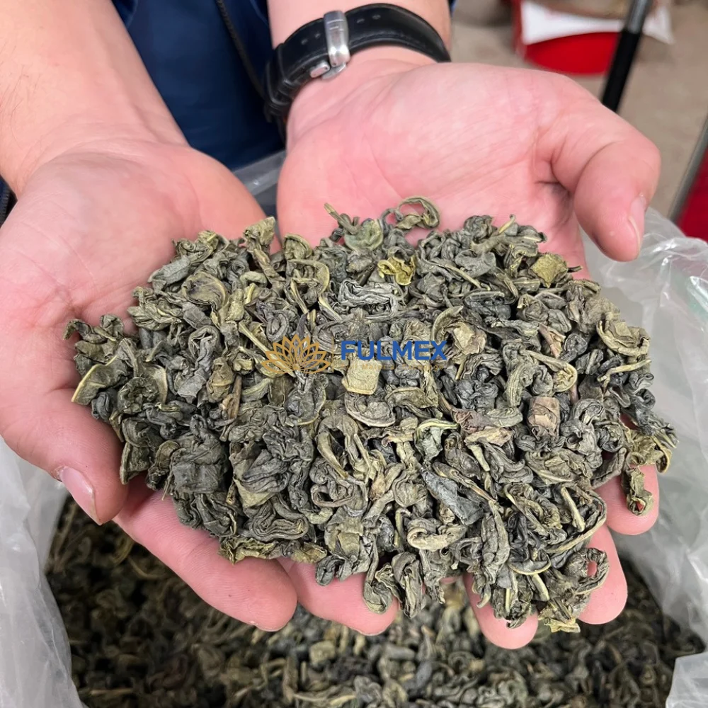 Packing PP Kraft PE bag Green tea Pekoe high quality good liquor from Vietnam tea manufacturer