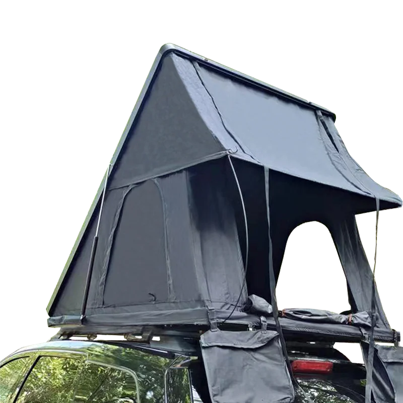 Camping Automatic Tent On Roof Of Car, Hardshell Insulated Light Weight Lightweight Roof Top Tent With Free ladder
