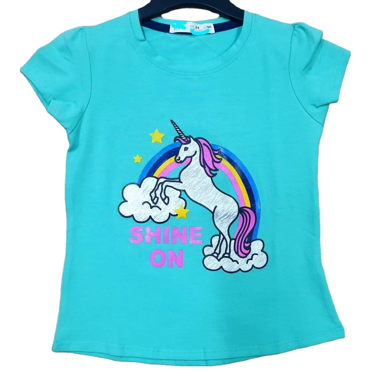 Girls spandex t-shirt ( ready stock )