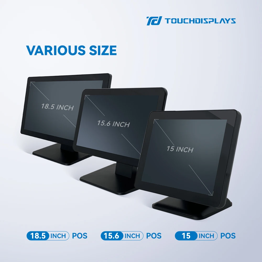 15 inch smart Android POS stylish ultra thin touch all in one fast food orderding pos machine