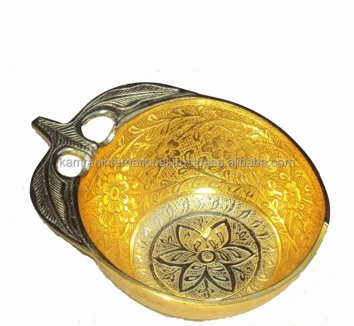 Aluminum fancy dish, aluminum leaf dish, aluminum serving dish