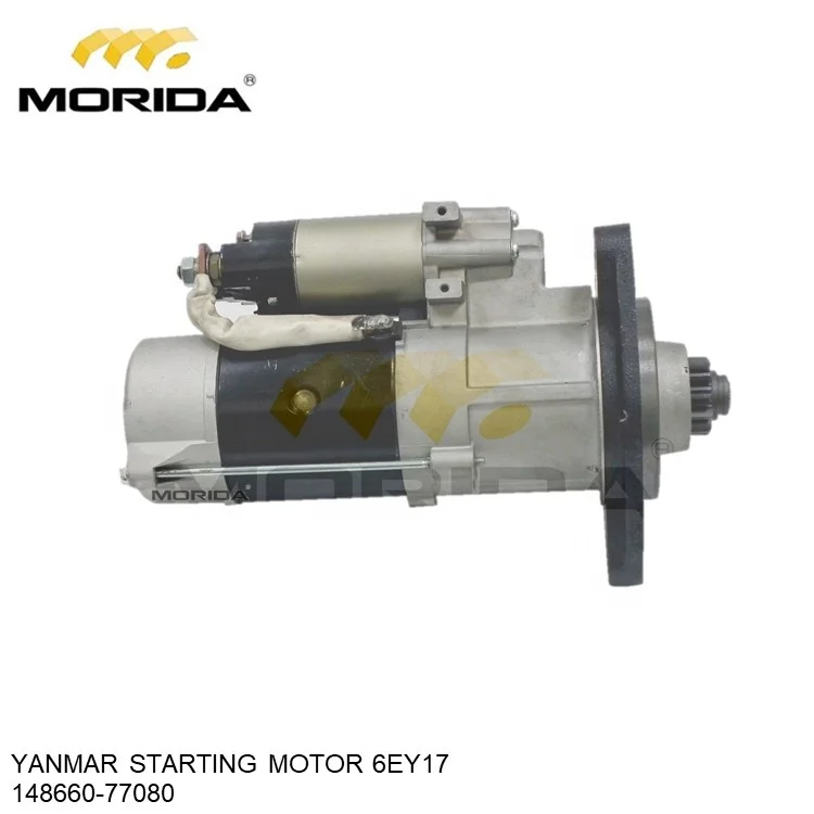 6EY17 148660-77080 STARTING MOTOR for YANMAR