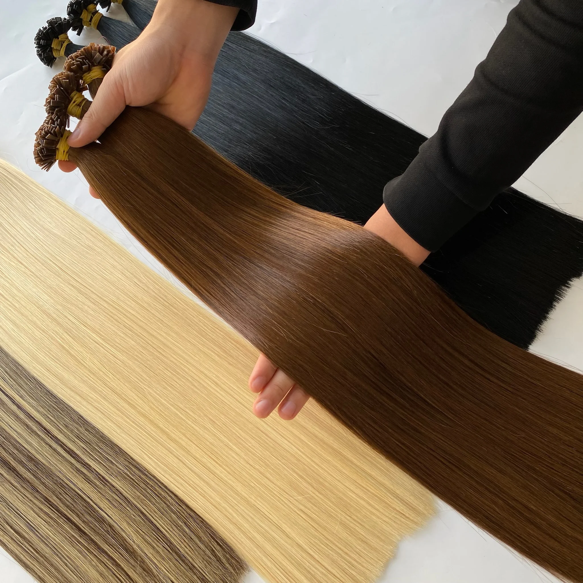 Discount 7% Hair Extensions AZ HAIR VIETNAM Flat Tip Hair Extensions 100% Raw Virgin Vietnam Human