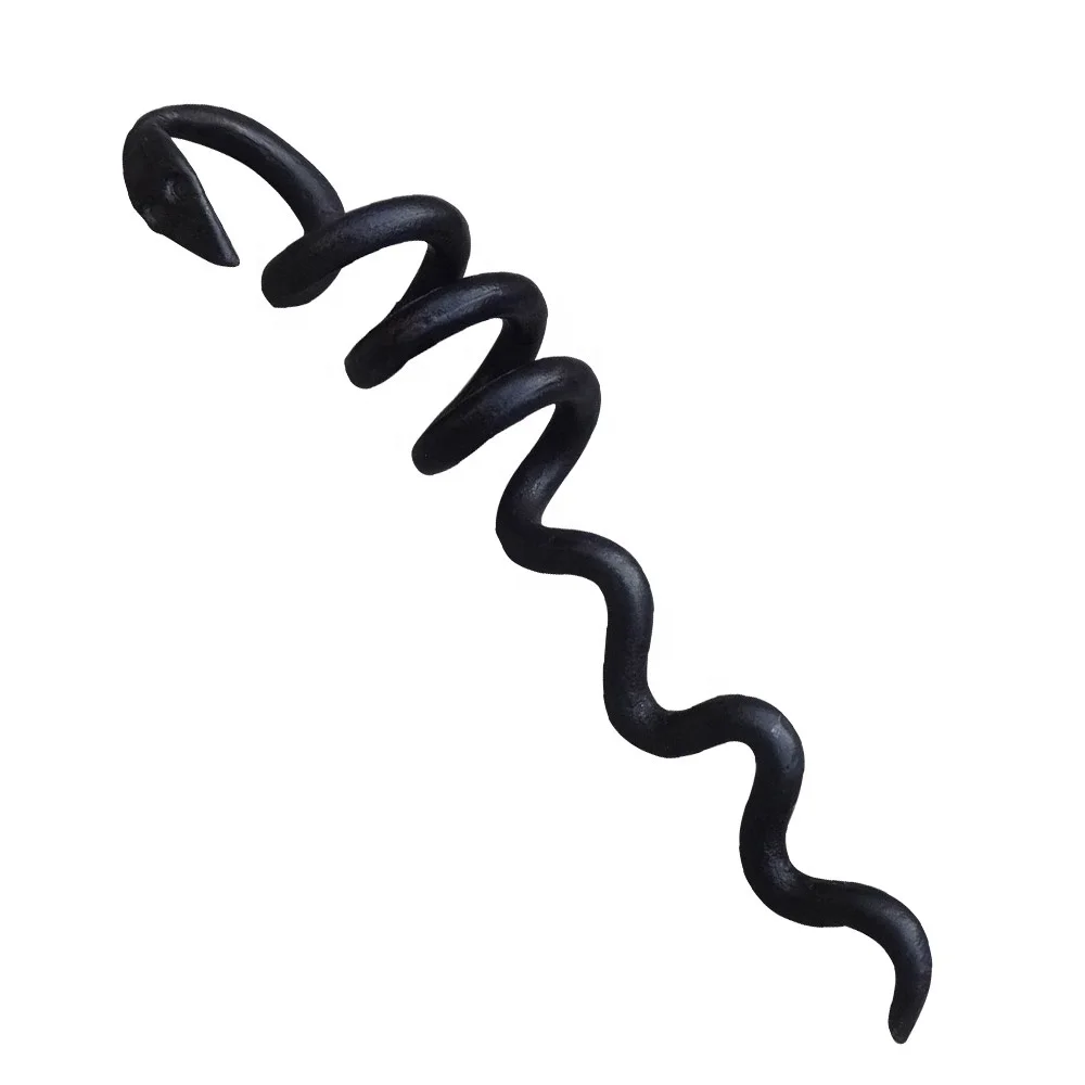 Beautiful Handmade Forged Viking Snake Hairs Bead Hair Ring Tribal Style Hair Accessory Viking Hair Barrette Clip, Cuff, Bun Pin