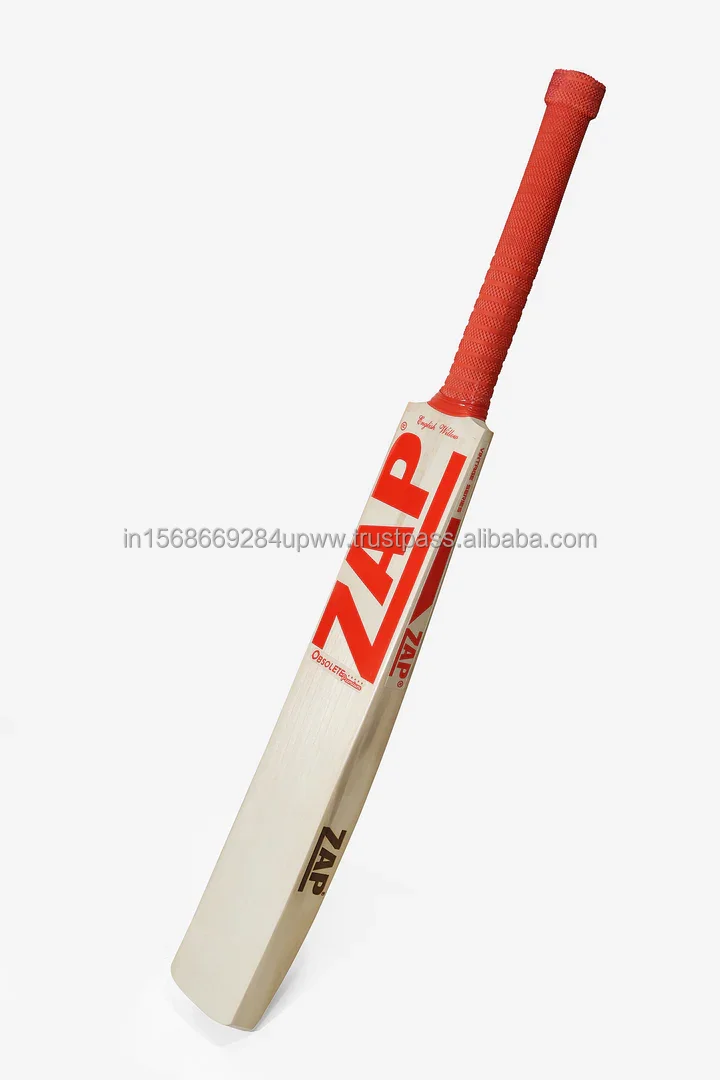 Best In Class Easy Hand Grip ZAP Vintage Obsolete Premium 5 Star English Willow Bat for Professionals Cricketing Use from India