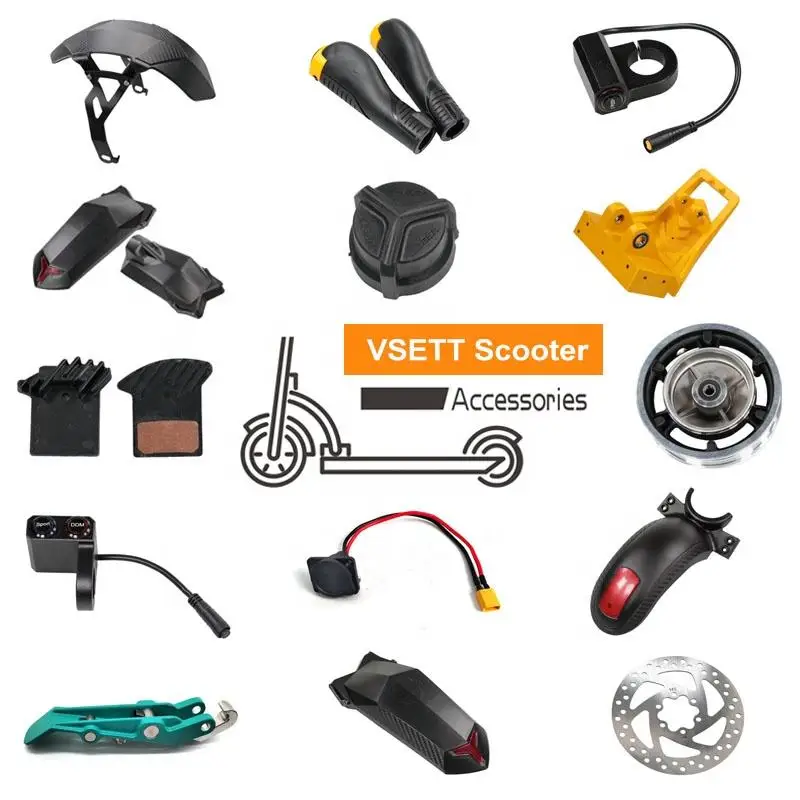 Original Scooter Part For Vsett 8 9 10 10 Plus 11 E-scooters Spare Parts Accessories Replacement