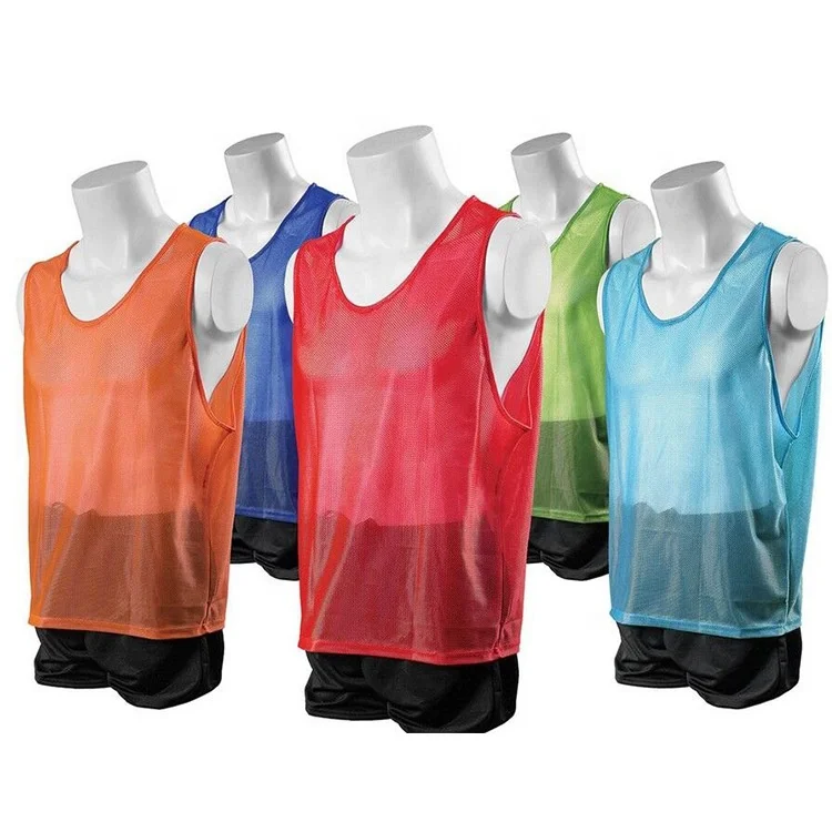 Mesh Scrimmage Team Practice bibs Pinnies Jerseys soccer uniform training Vests for Sports Basketball Soccer Football
