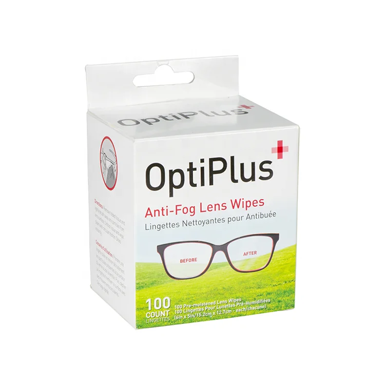 
Hilco vision optiplus anti-fog cloth mircofiber cloth glasses cleaning high quality anti-reflective coatings 