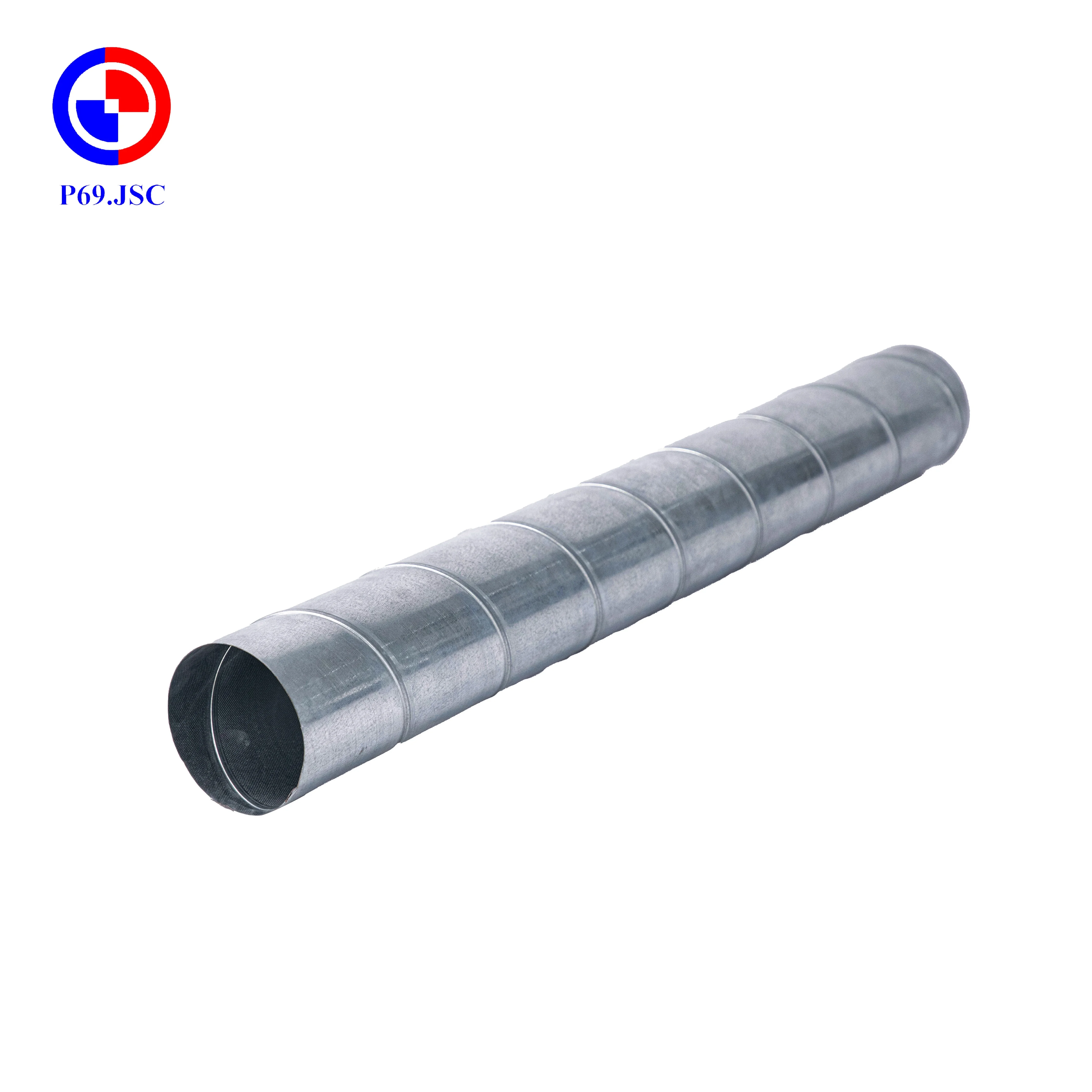 READY TO EXPORT Supply Fresh Air High Quality Ventilation system Galvanized steel SPIRAL ROUND DUCT Office Square Flexible duct