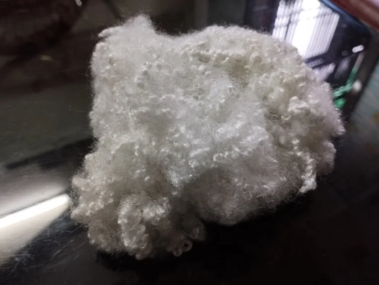 Hot sale 7D HCS Recycled Polyester Staple Fiber Vikohasan Manufacturer synthetic fiber and GRS enviroment material