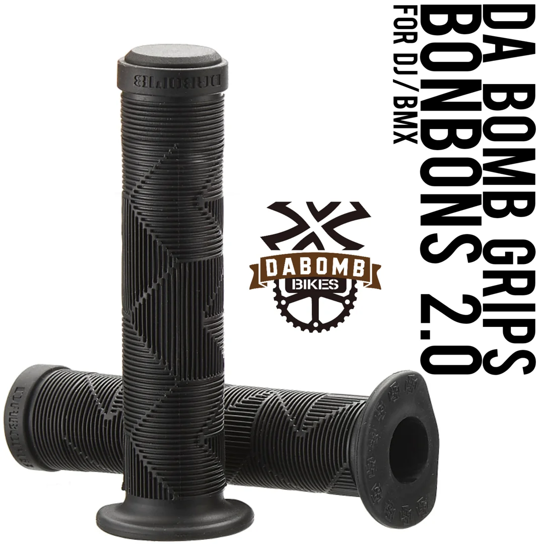DABOMB MTB BMX DJ Enduro Stripe Skidproof Mountain Bike Grips