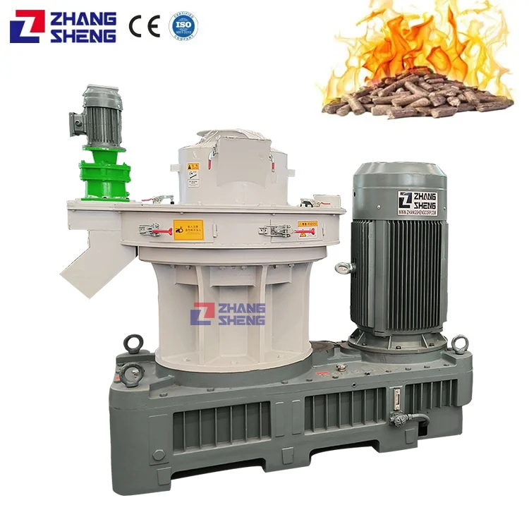 Factory price vertical ring die 1-4t/h wood pellet machine components wood pellet mill