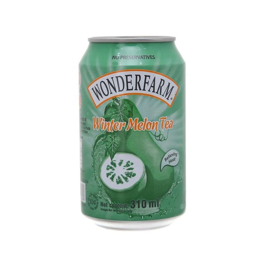 Wonderfarm Winter Melon Tea 310ml x 24 Cans - Refreshing Herbal Drink for Bulk Export, Wholesale Export Beverage