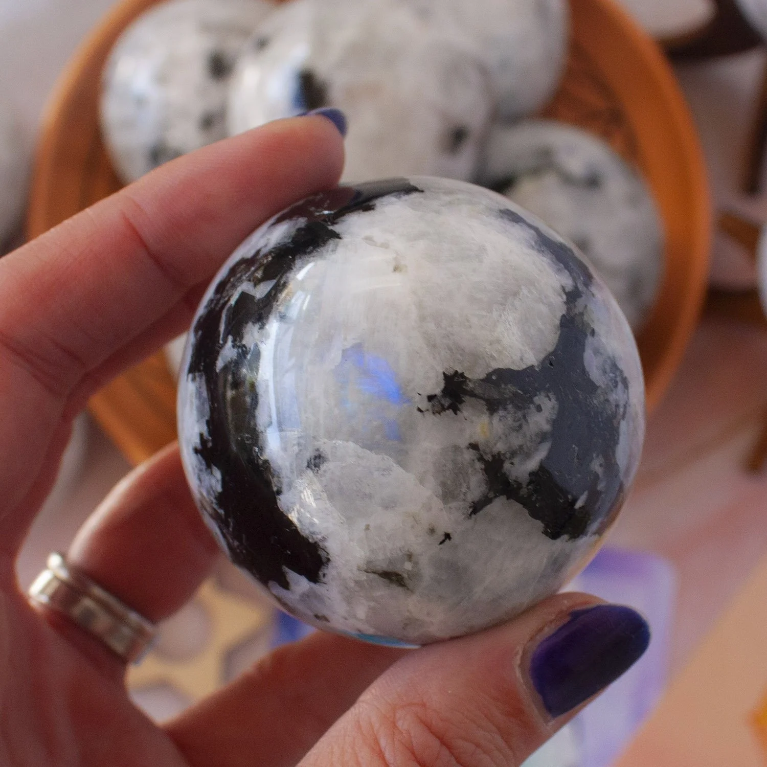Rainbow Moonstone Spheres for Sale.jpg