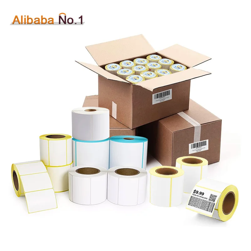 100X150 6X4 Thermal Mailing Address Label100*150Mm Printing Waterproof Shipping Label