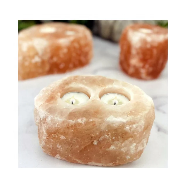 Качественный подсвечник для чая изготовленный из гималайской соли по хорошей цене