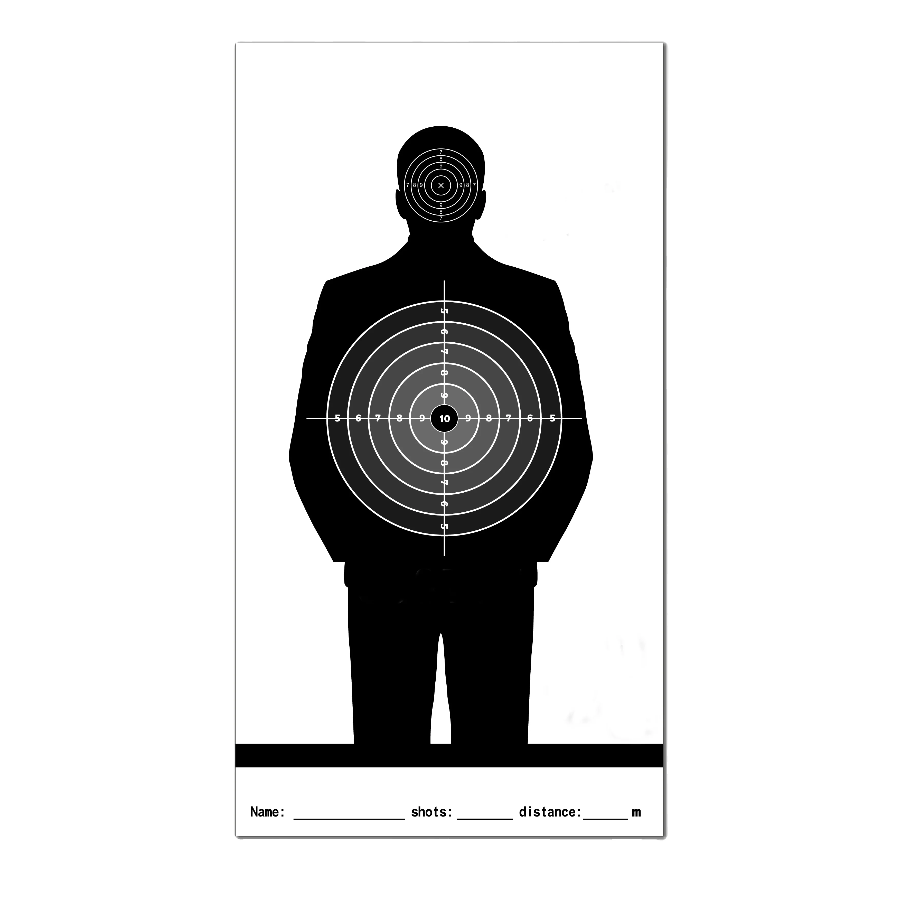 Specialized Target Paper Suppliers Blank Paper Shooting Targets Cardboard Target